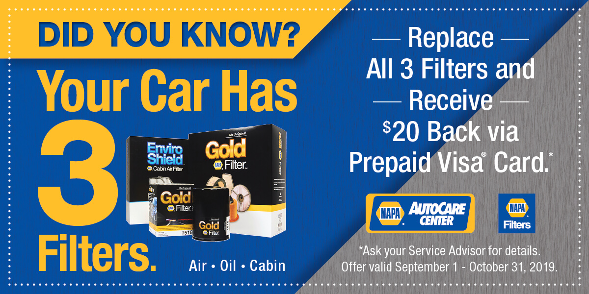 Replace All 3 Filters Coupon